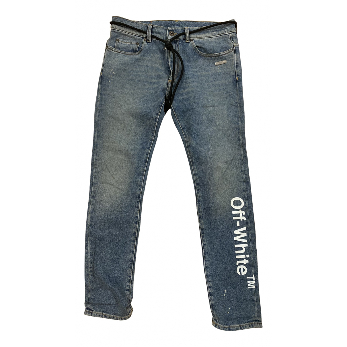 Jean slim Off-White Bleu taille 31 US 